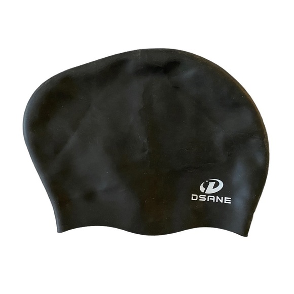 NWT DSANE 100% Silicone Women Swim Cap for Long Hair w/ Ear Plug & Nose … - Picture 1 of 10